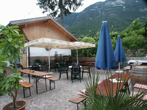 Biergarten Fischerkeller ohne Markise